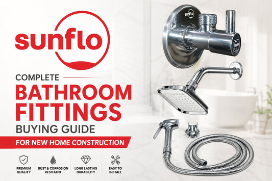 Complete Bathroom Fittings Buying Guide for New Home Construction