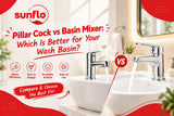 Pillar Cock vs Basin Mixer: Which Is Better for Your Wash Basin?
