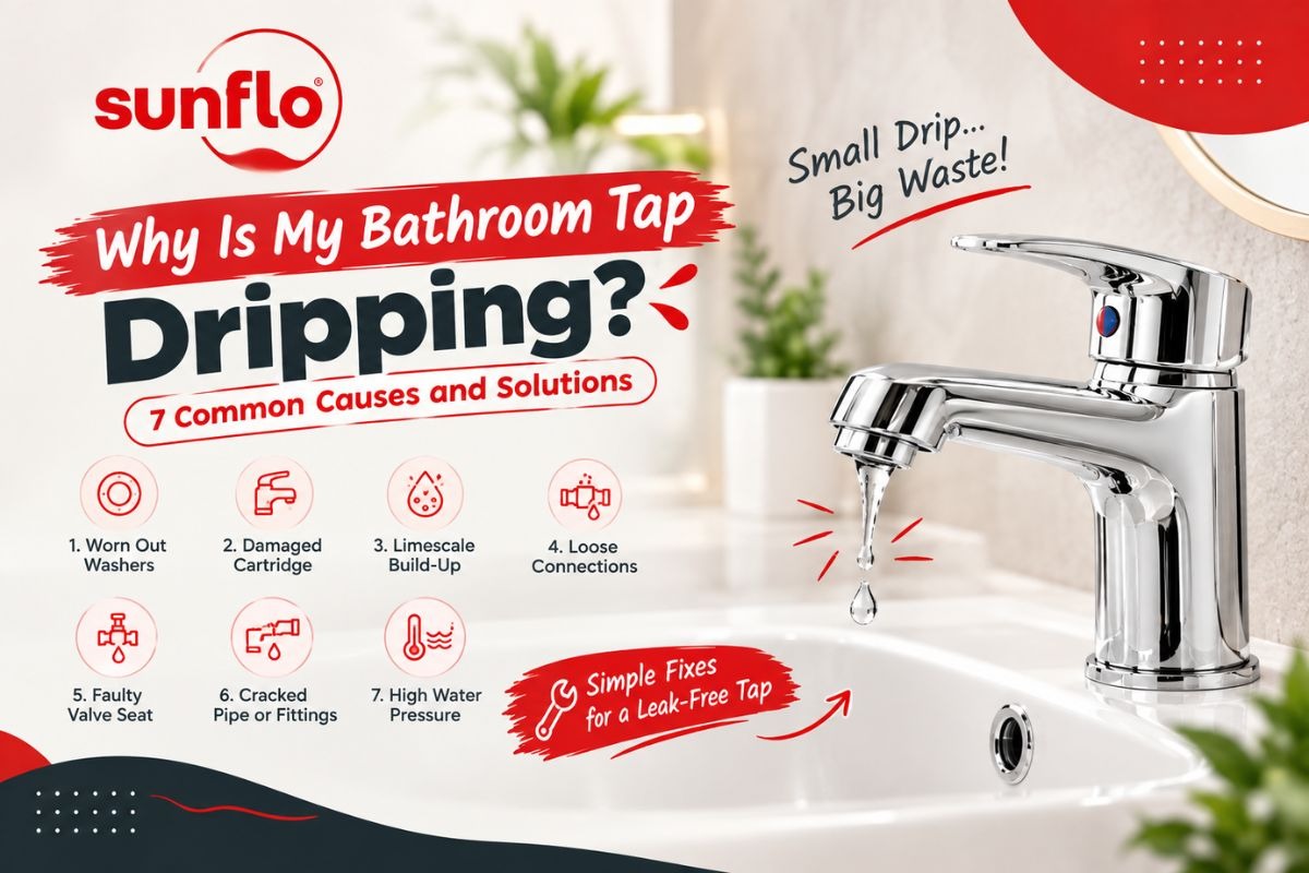 Why Is My Bathroom Tap Dripping? 7 Common Causes and Solutions