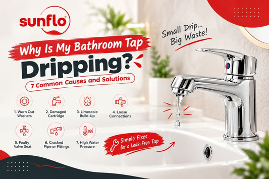 Why Is My Bathroom Tap Dripping? 7 Common Causes and Solutions