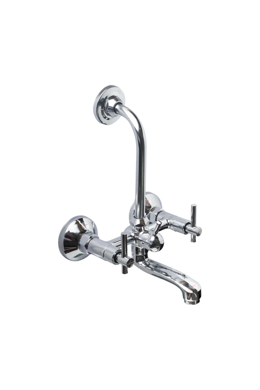 TERIM 2 IN1 WALL MIXER WITH BEND - SUNFLO