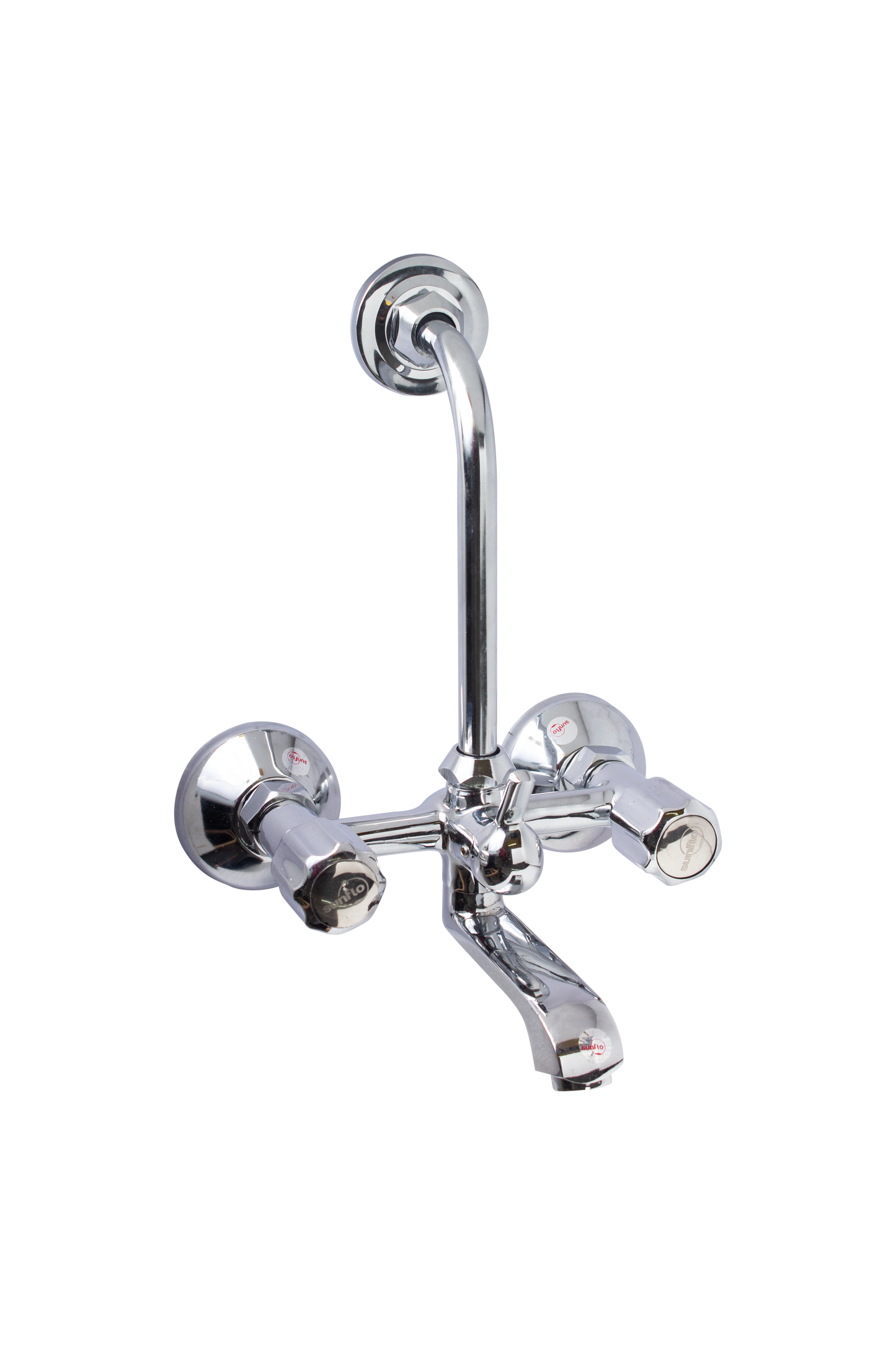 DELUXE 2 IN 1 WALL MIXER WITH BEND - SUNFLO