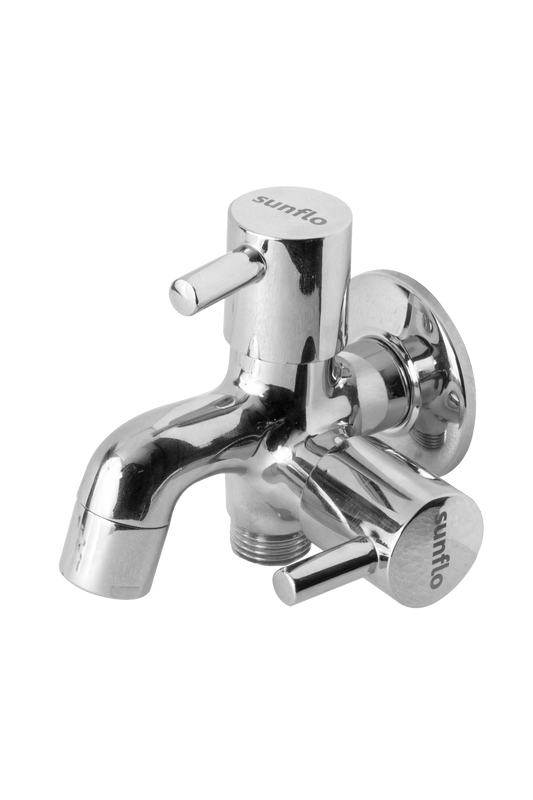 PINACO 2 IN 1 BIB COCK TAP - SUNFLO